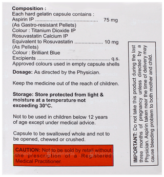 Rosufree A 10/75 Capsule 10